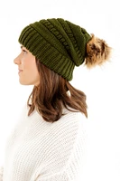 Blue - Cozy Slouchy Beanie