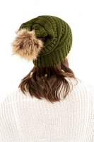 Blue - Cozy Slouchy Beanie