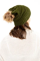 Blue - Cozy Slouchy Beanie