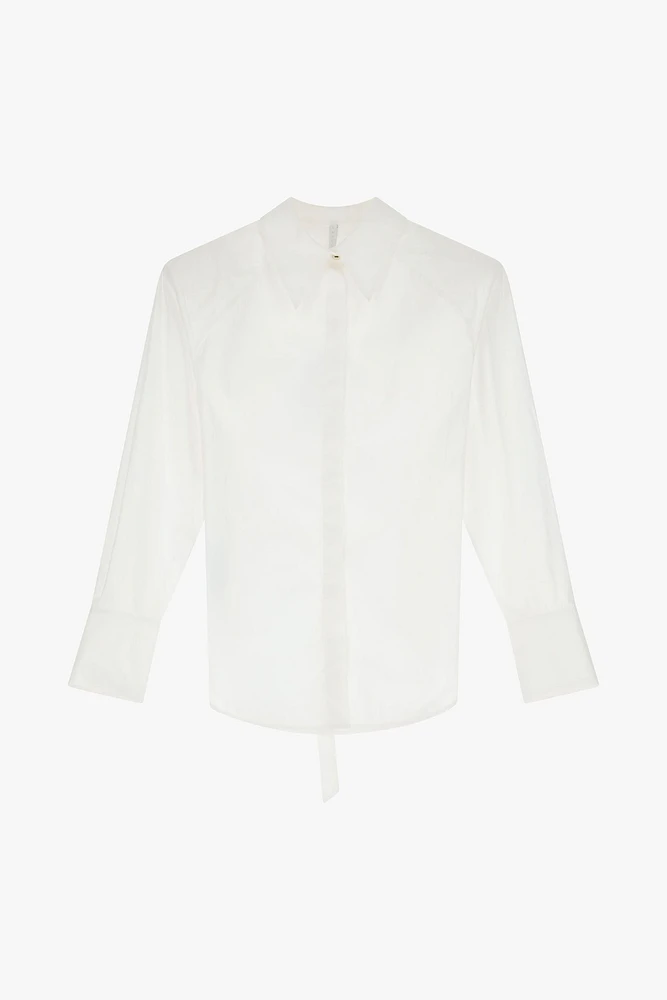 Chemise à épaules rembourrées