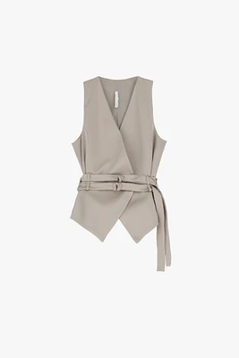 Gilet à double ceinture