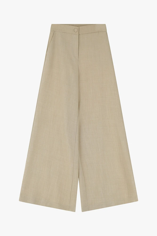 Pantalon taille haute