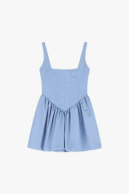 Robe mini bustier