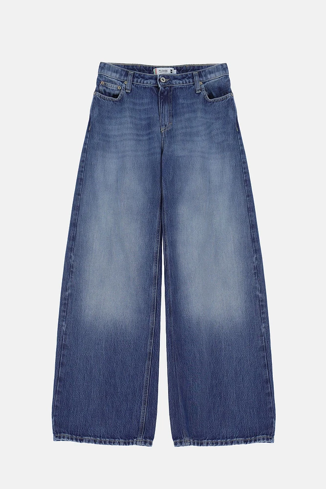 Faded Wash Jeans