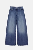 Faded Wash Jeans