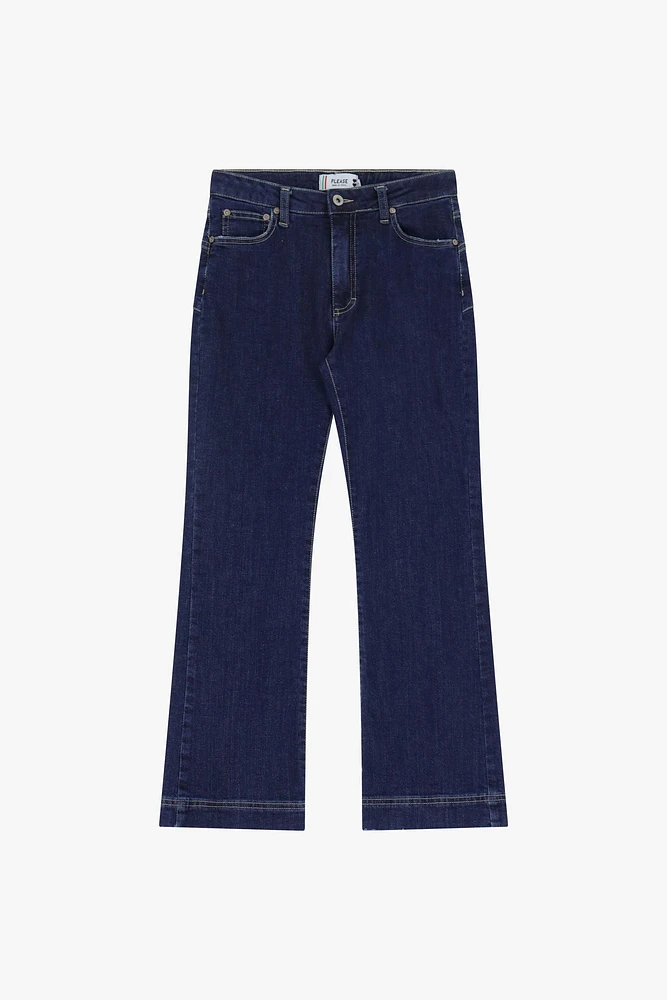 Flare Cropped Jeans