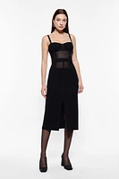 Midi Bustier Dress