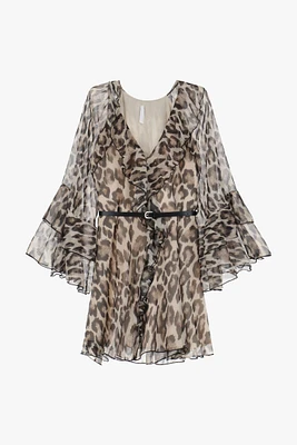 Short Leopard Dress