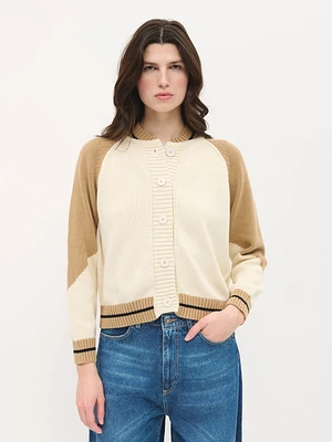 Cotton Knit Cardigan
