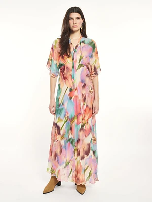 Multicolor Floral Maxi Dress