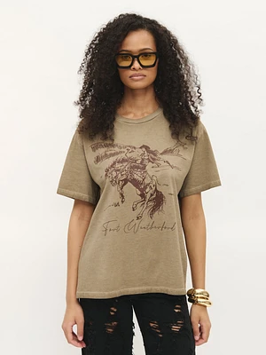 T-shirt graphique Western