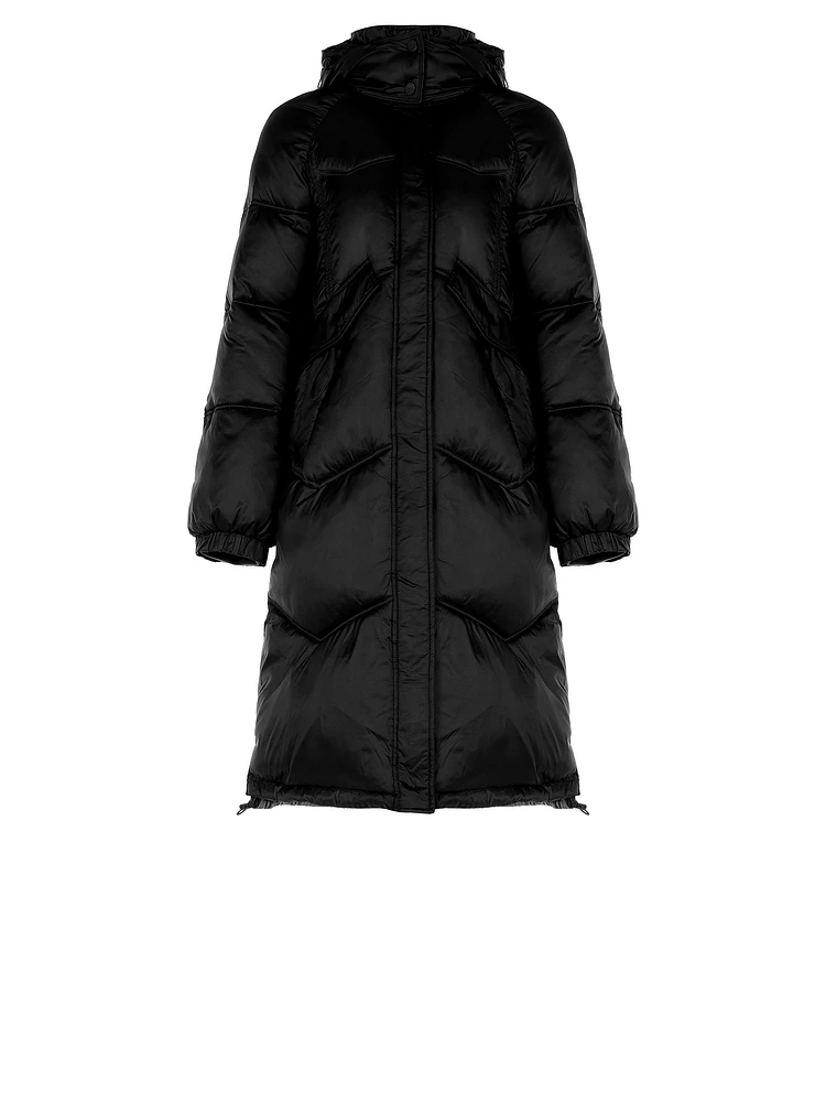 Quilted Long Puffer
