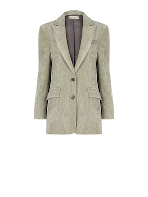 Blazer en velours côtelé