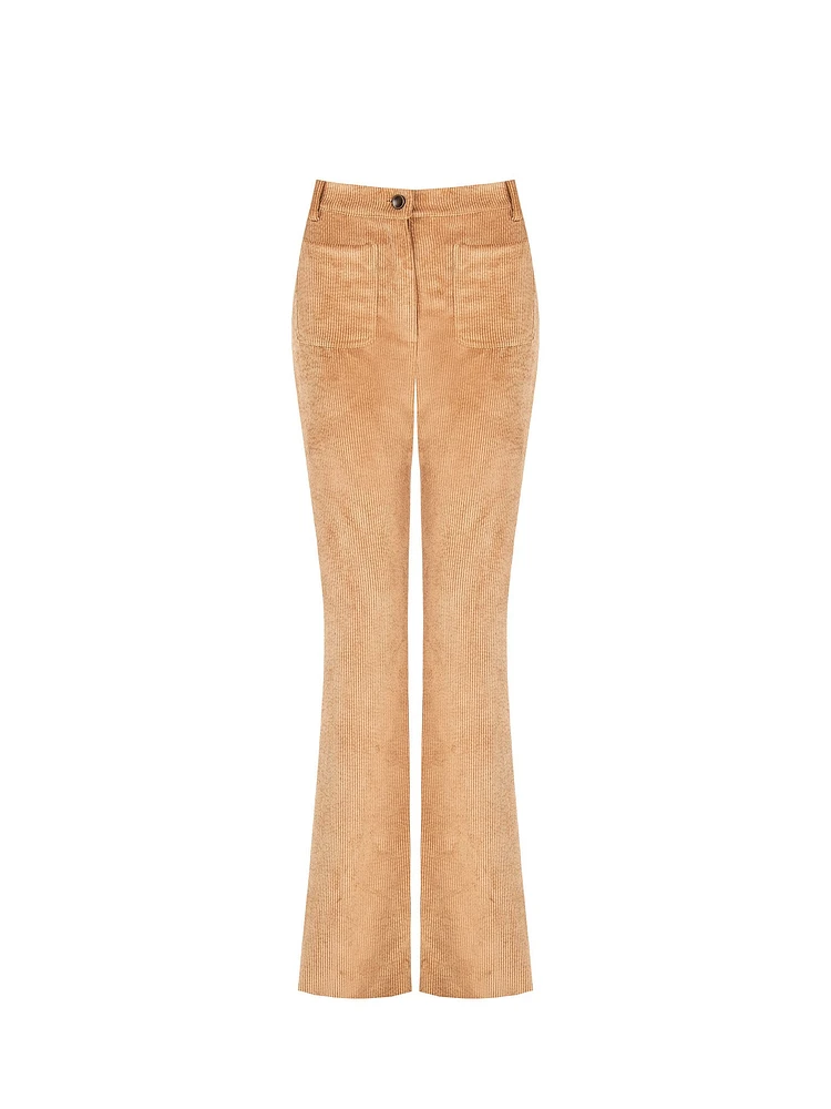 Pantalon en velours côtelé