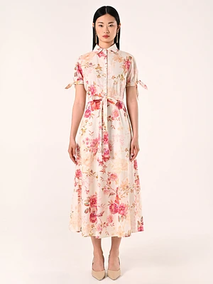 Robe chemise midi