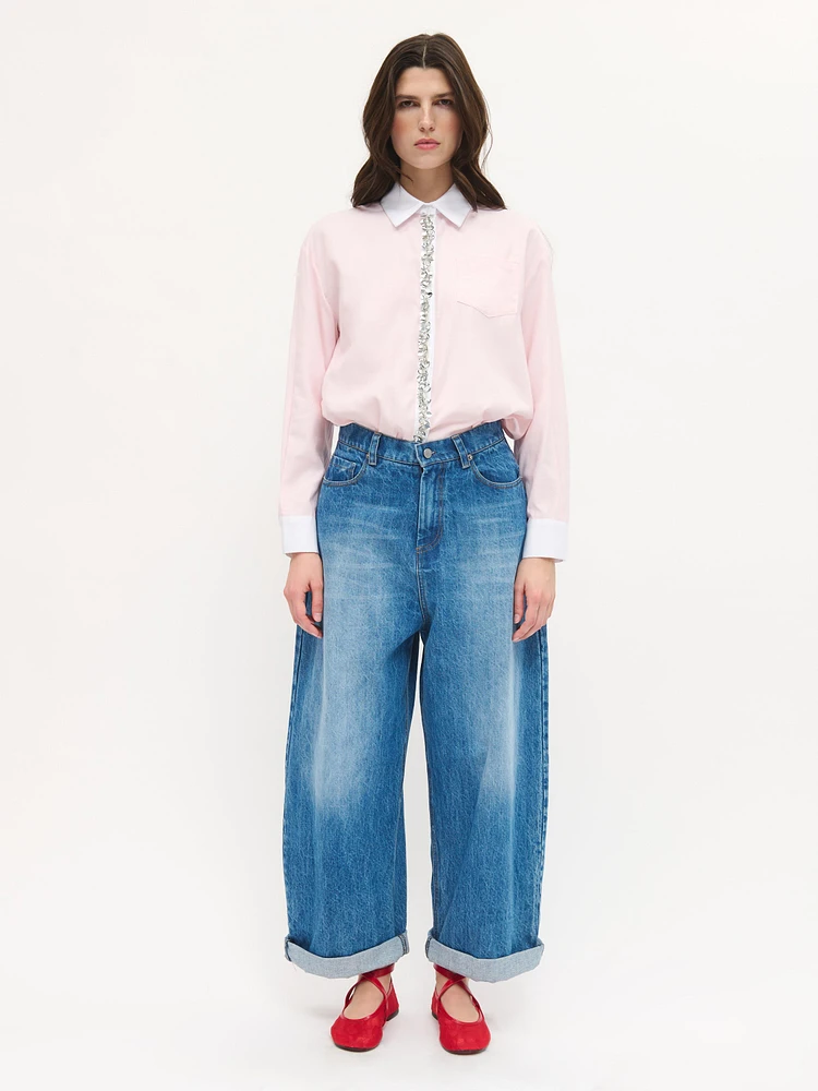 Sequin Detail Shirt