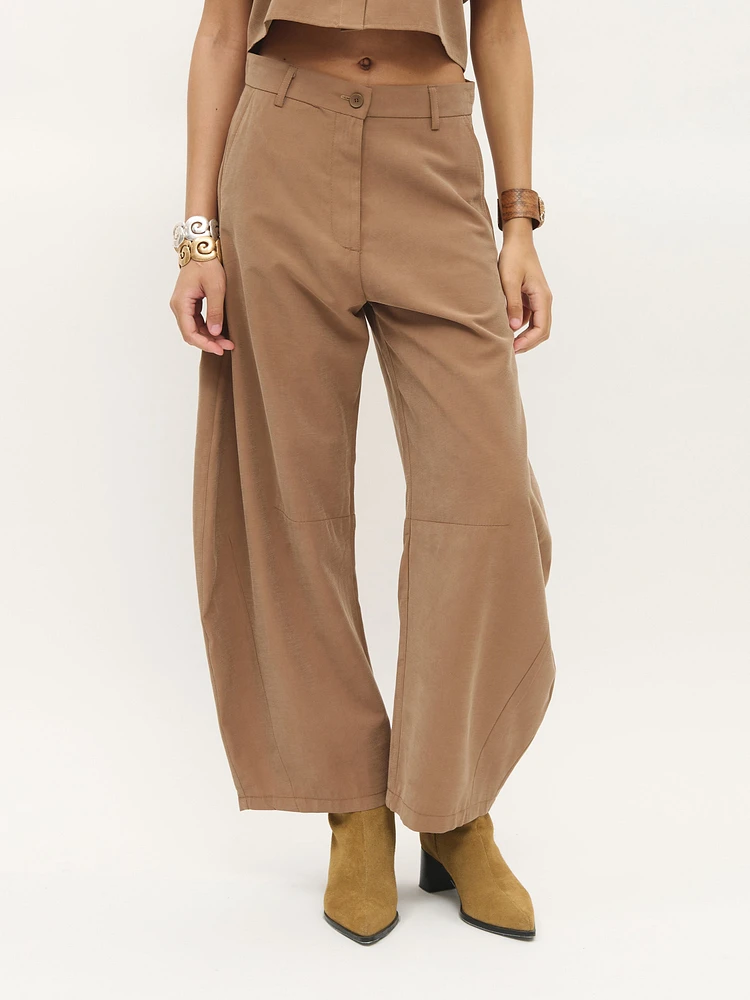 Relaxed Fit Balloon Pant