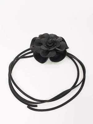 Floral Leather Belt