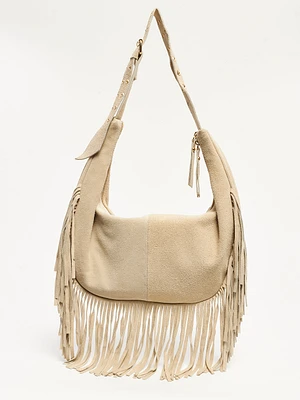 Sac bandoulière à franges hippie
