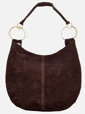 Large Slouch Suede Tote Bag
