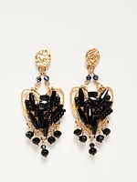 Heart Pendant Earrings