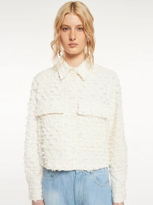 Distress Denim Jacket