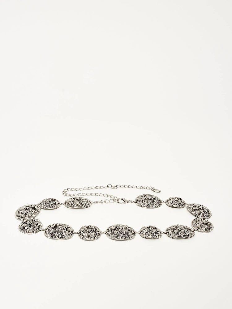 Ceinture à chaîne rosette