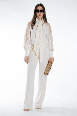 Chemise à jabot