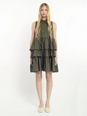 Short Ruffled Dress
