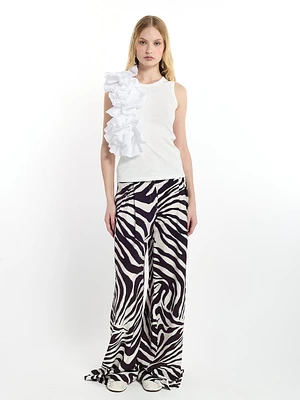 Zebra Print Trousers