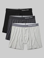 Cool Cotton Relaxed Fit Boxer 6" (3-Pack)