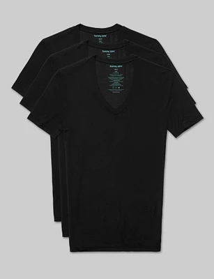 Second Skin Deep V-Neck Stay-Tucked Undershirt (-Pack
