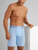 Second Skin Luxe Rib Boxer Brief 8"