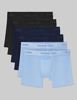 Second Skin Luxe Rib Trunk 4" (6-Pack)