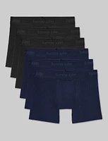 Second Skin Luxe Rib Trunk 4" (6-Pack)