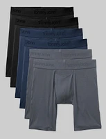Second Skin Boxer Brief 8" (6-Pack)