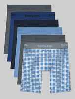 Second Skin Boxer Brief 8" (6-Pack)
