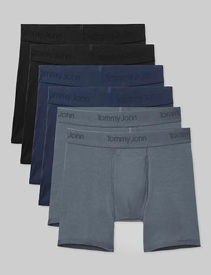 Second Skin Mid-Length Boxer Brief 6" (-Pack
