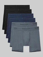 Second Skin Mid-Length Boxer Brief 6" (-Pack