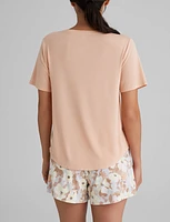 Women's Second Skin Sleep Pocket Tee