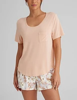 Women's Second Skin Sleep Pocket Tee
