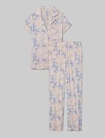 Women's Downtime Pajama Top & Pant Set
