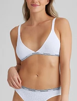 Signature Comfort Lace Triangle Bralette
