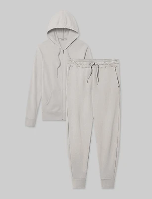 French Terry Full Zip & Jogger Set