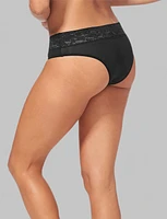 Women's Second Skin Cheeky, Lace Waist