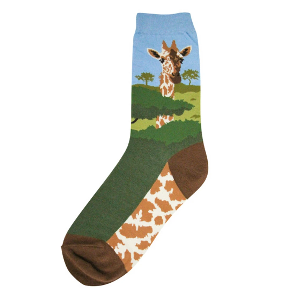 Foot Traffic - Giraffe - 7005 - Crew - Women's