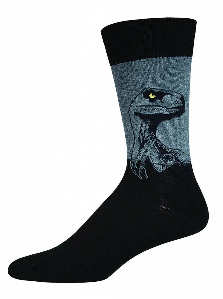 Socksmith - Raptor - Heather Gray - Crew - Men's