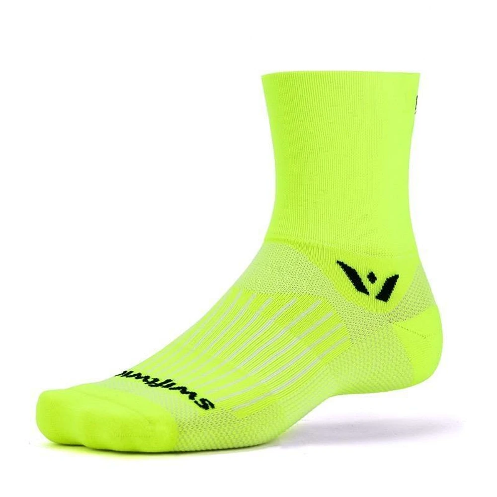 Swiftwick - Aspire FOUR Hi Vis Yellow