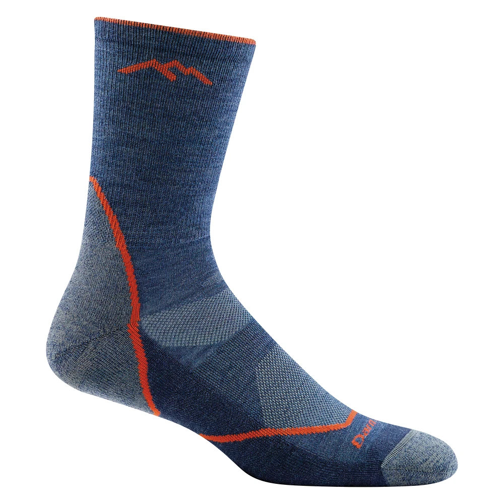 DARN TOUGH - Light Hiker Lightweight Micro Crew Denim Men's