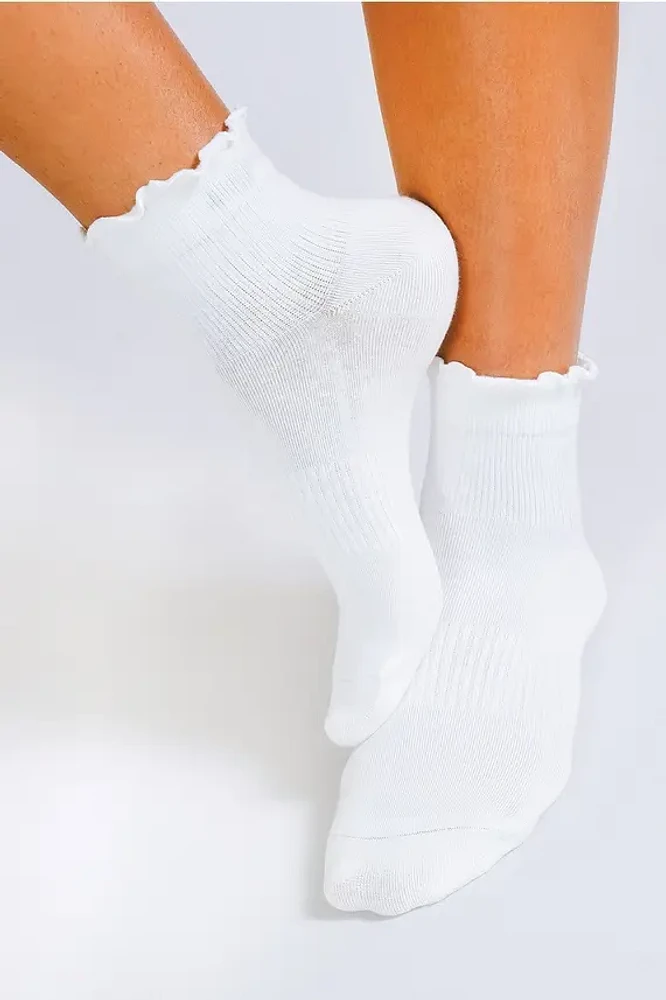 Tailored Union - Ruffle - White